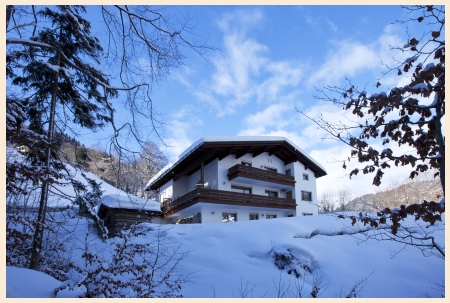 Pension Schwarzhorn im Winter