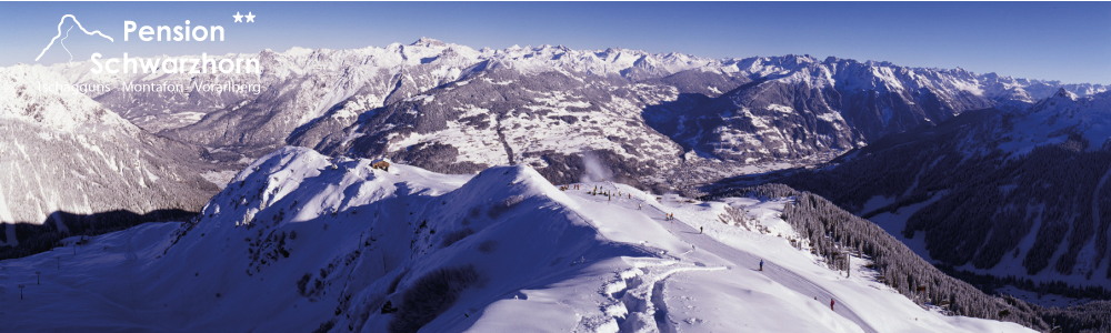 Panoramabild Pension Schwarzhorn
